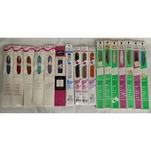 NOS Vintage Clarks Talon Coats & Clark Zippers Zipper Lot 7in -22in Many Colors